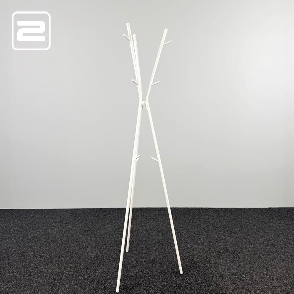 IKEA EKRAR Kapstok B50xH170 - wit metaal IKEA EKRAR Kapstok B50xH170 - wit metaal