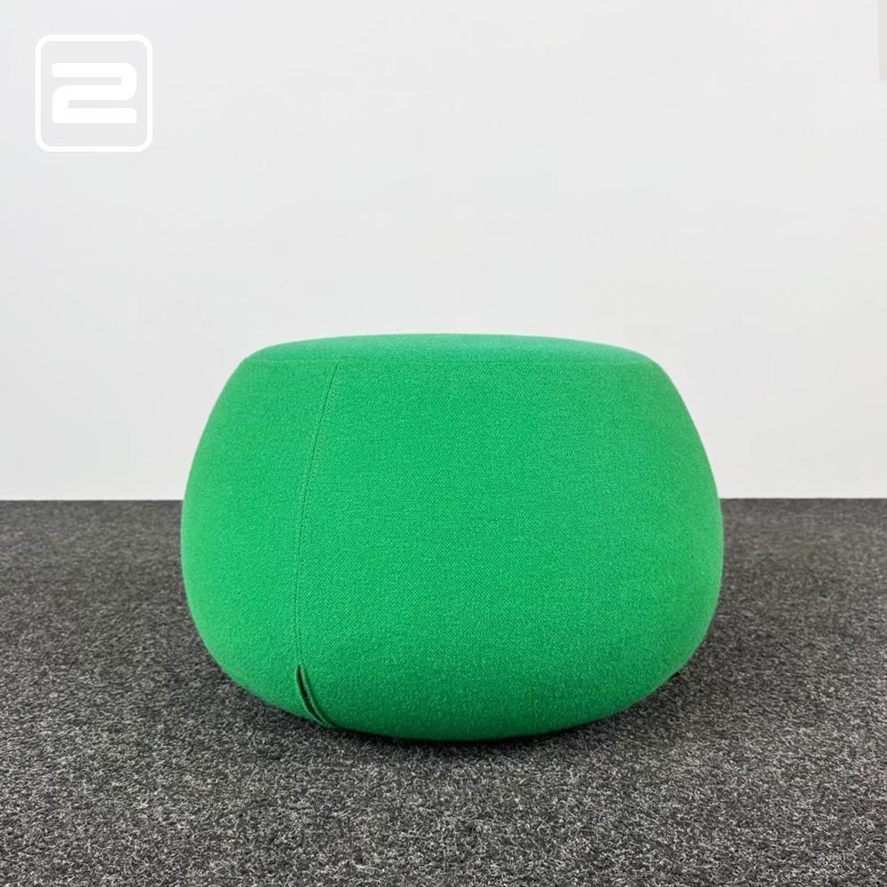 ARPER Pix Poef B67xL67xH44 - groen stof