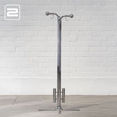 BULO Kapstok B66xL66xH158 - chrome / chrome vierpoot BULO Kapstok B66xL66xH158 - chrome / chrome vierpoot