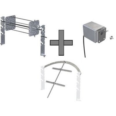 Kit Rôtisserie + Moteur électrique + Asado VULCANUS 910