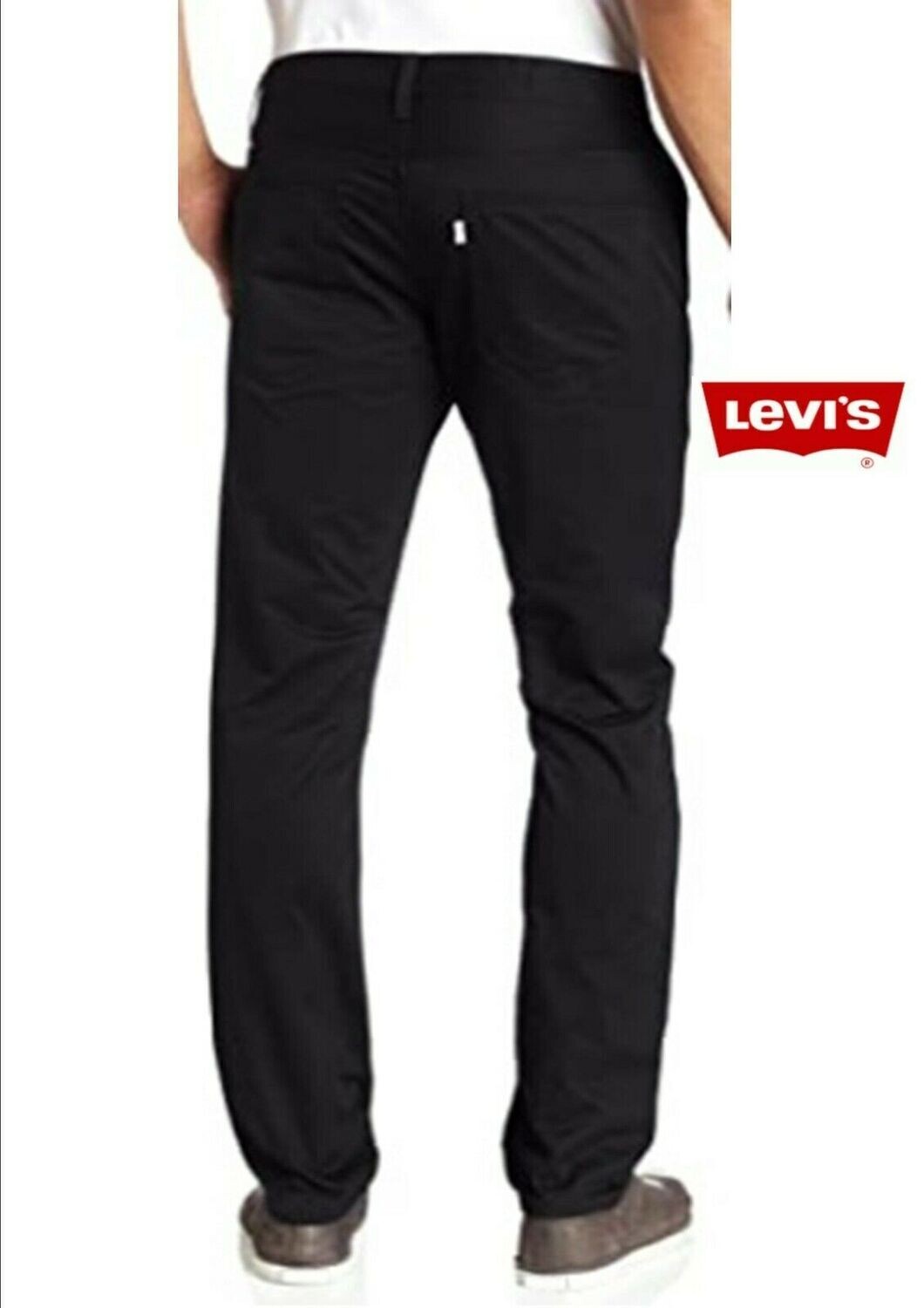 Levi's Men's 511 Slim Fit Stretch Hybrid Trouser Pants / Jeans Dark Grey -  0083