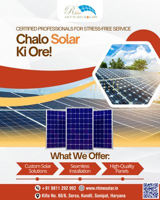 How Rhine Solar Helped Businesses Save Lakhs on Electricity Bills
