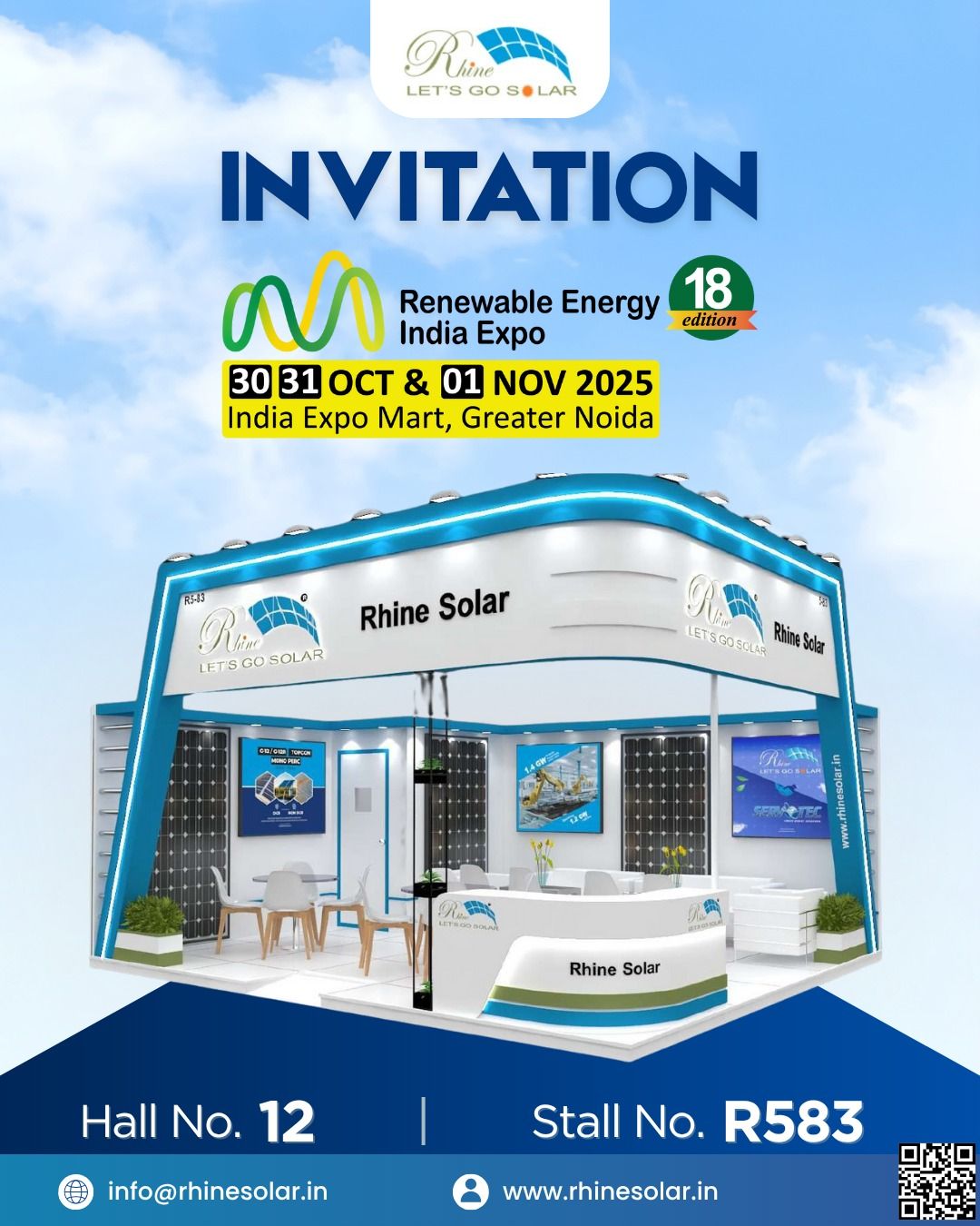 Rhine Solar Limited – Powering India’s Renewable Future at REI 2025