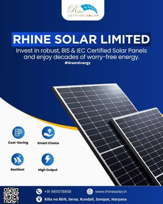 The Power Behind the Panel: Why Rhine Solar is Becoming India’s Most Trusted Name