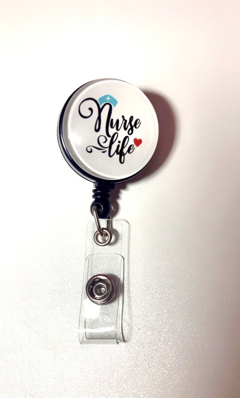 Nurses ID Reel/ Badge Holders 