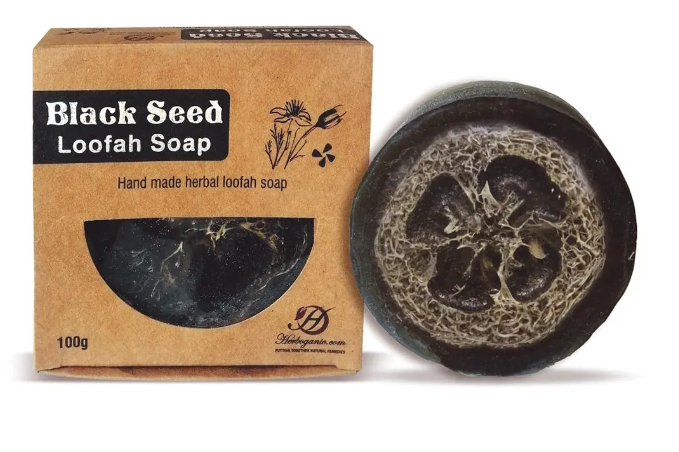 Black Seed Loofah Soap