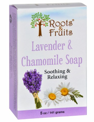 Roots and Fruits Bar Soap - Lavender and Chamomile
