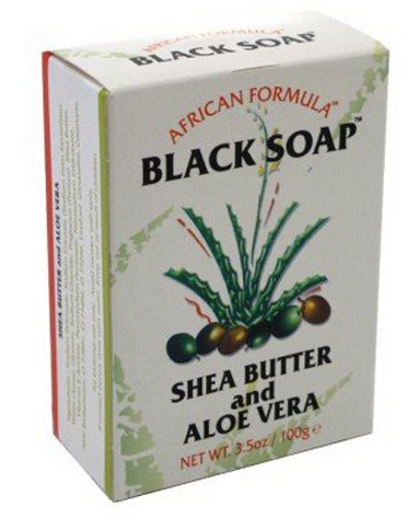 African Formula Black Soap Shea Butter and Aloe Vera