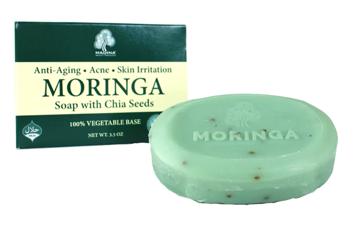 Moringa Soap with Chia Seeds