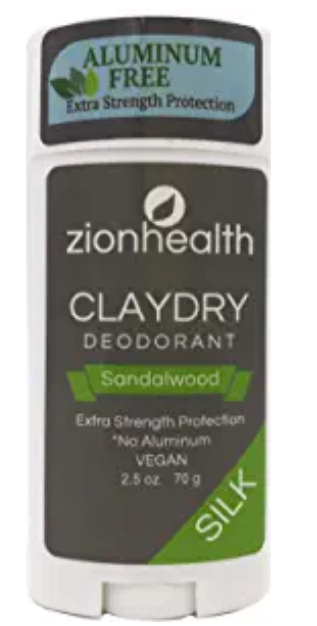 ClayDry Silk Sandalwood Vegan Deodorant