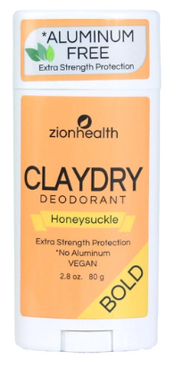 ClayDry Bold Deodorant - Honeysuckle