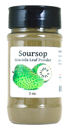 Soursop Graviloa Leaf Powder – 3 oz.