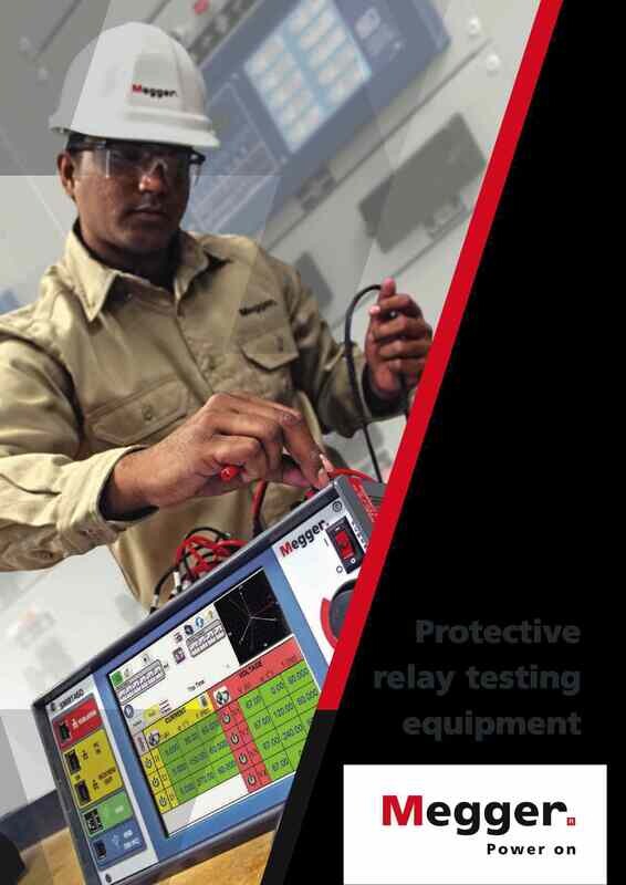 Megger Protective Relay Testing Catalog (SMRT)