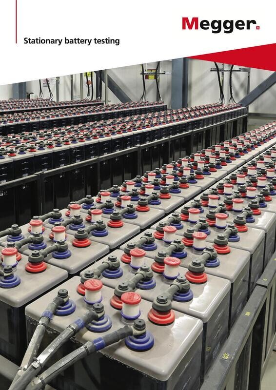 Megger Stationary Battery Testing Catalog