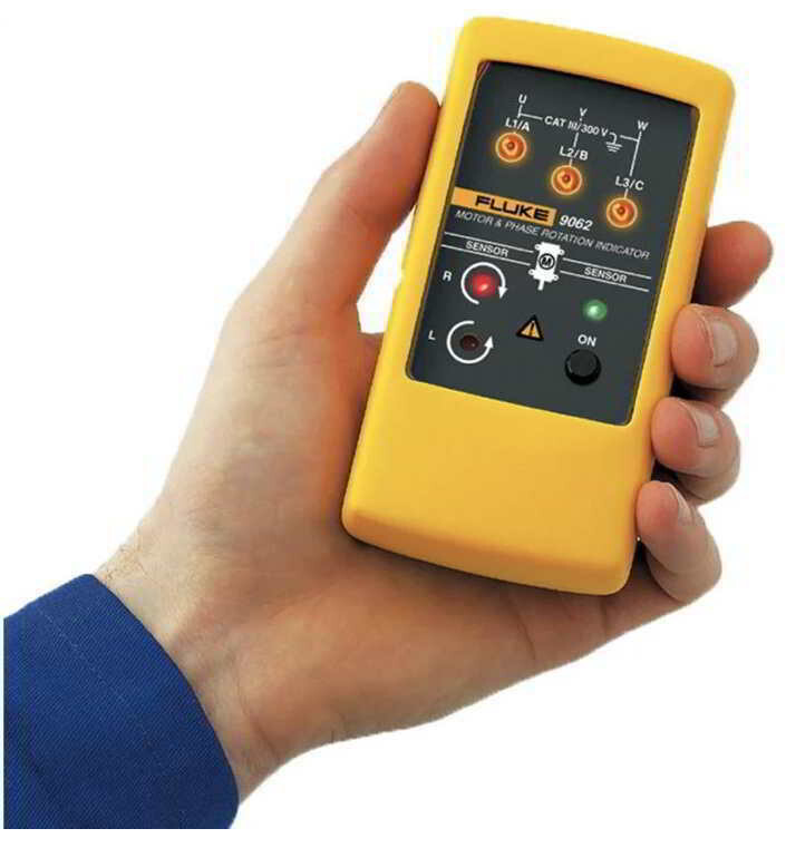 Fluke 9062 Motor and Phase Rotation Indicator