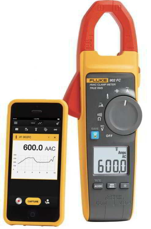 Fluke 902 FC True-RMS HVAC Clamp Meter