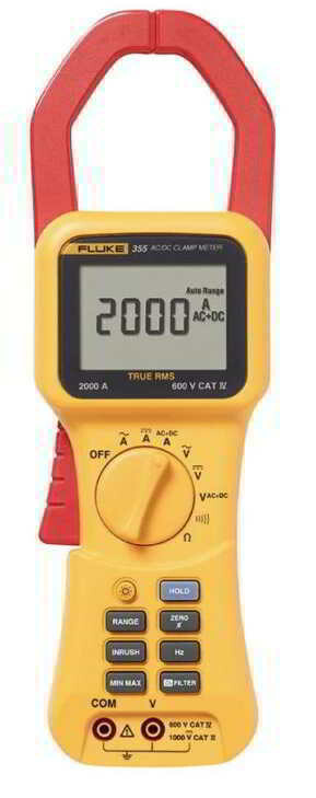 Fluke 355 True RMS 2000 A Clamp Meter