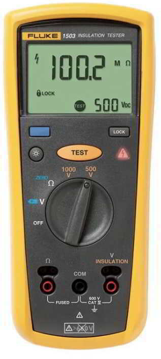 Fluke 1503 Insulation Resistance Meter