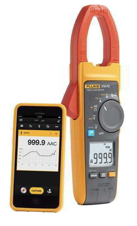 Fluke 376 FC True-RMS Clamp Meter with iFlex
