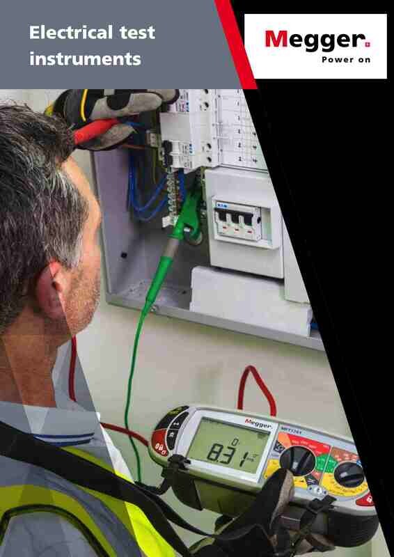 Megger Contractor Catalog (Low Voltage Testers)