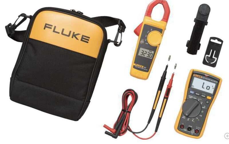 Fluke 117/323 Electricians Combo Kit, Digital Multimeter and Clamp Meter