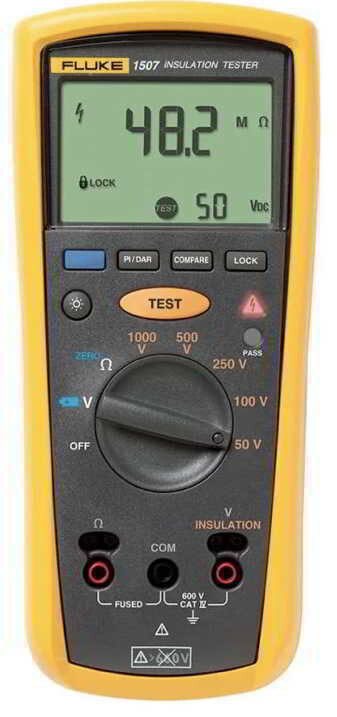 Fluke 1507 Insulation Resistance Tester