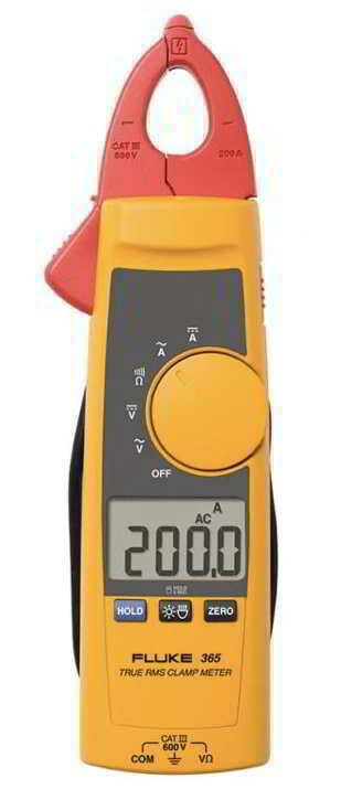 Fluke 365 Detachable Jaw True RMS AC/DC Clamp Meter Fluke 365 Detachable Jaw True RMS AC/DC Clamp Meter