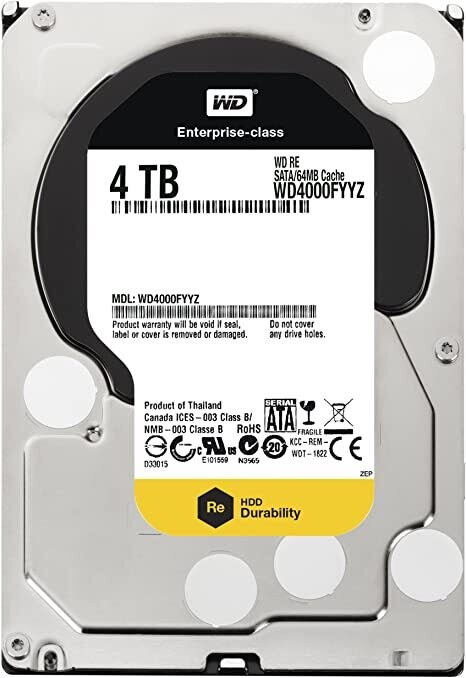 Disco Duro Sata Western Digital 4TB