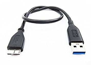 Cable  Micro USB 3.0 A a Micro B para discos duros externos