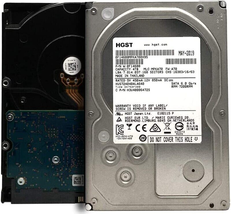 DISCO DURO SATA  4TB  PC 7200RPM 64MB