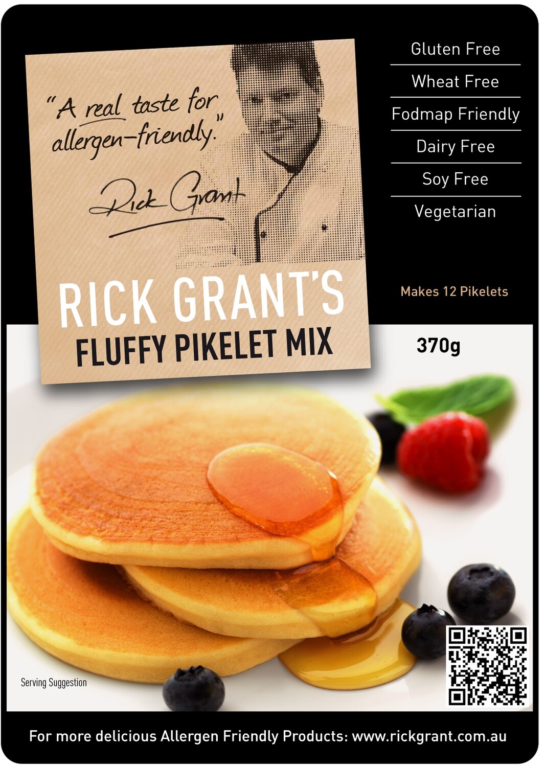 Fluffy Pikelet Mix