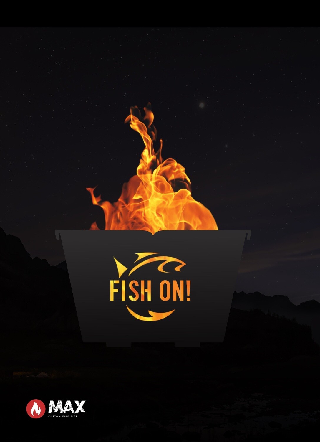 Fish On Fire Pit