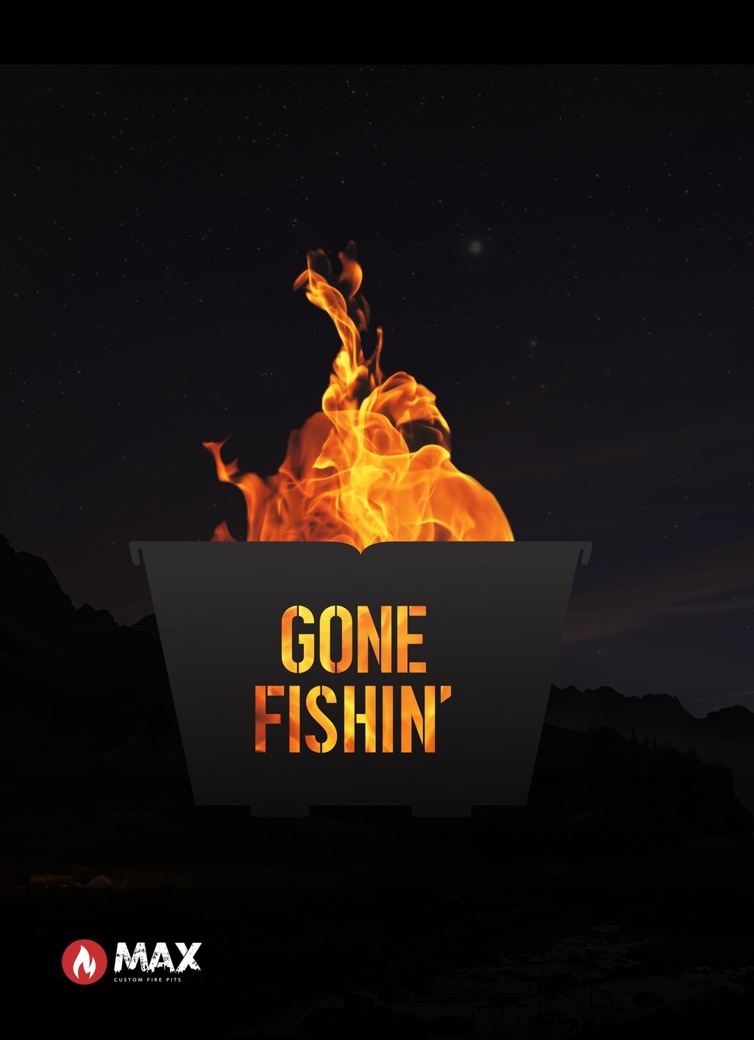 Gone Fishin' Fire Pit