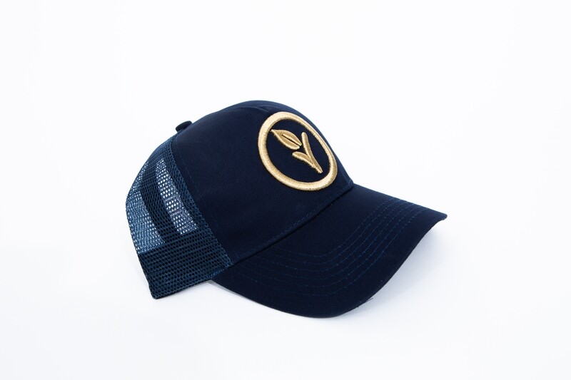 Navy & Gold Trucker Cap