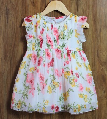 Chiffon with inside lined(1 to 4 Yrs.)