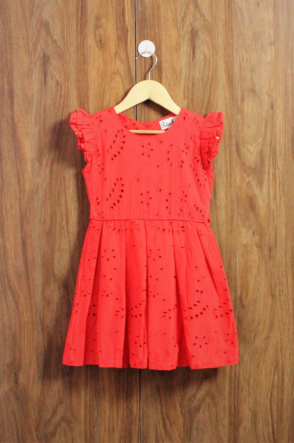 Red comfort dress(2 to 12 years)
