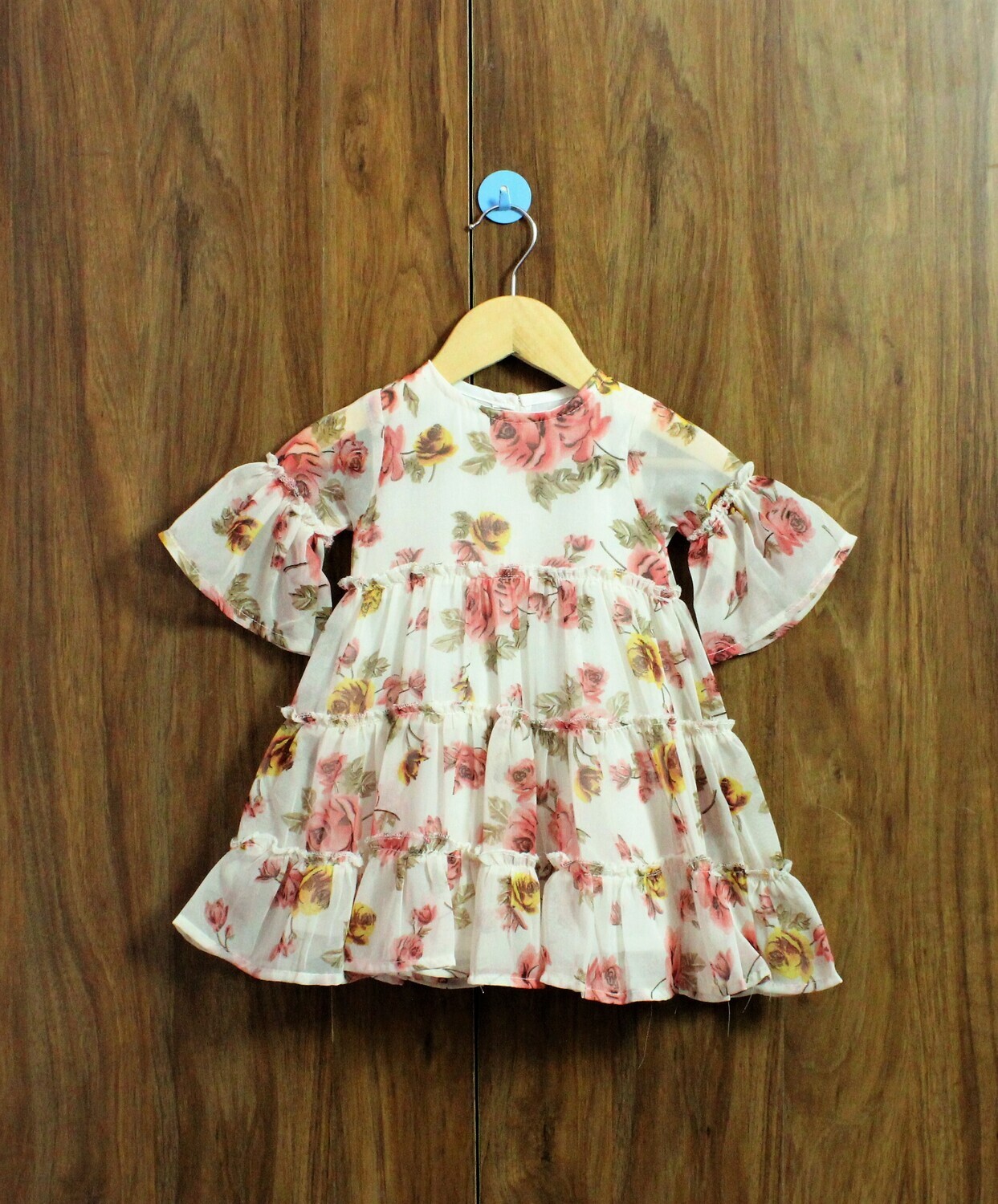 Bell sleeve with lined cotton (1 to 6 Yrs.)