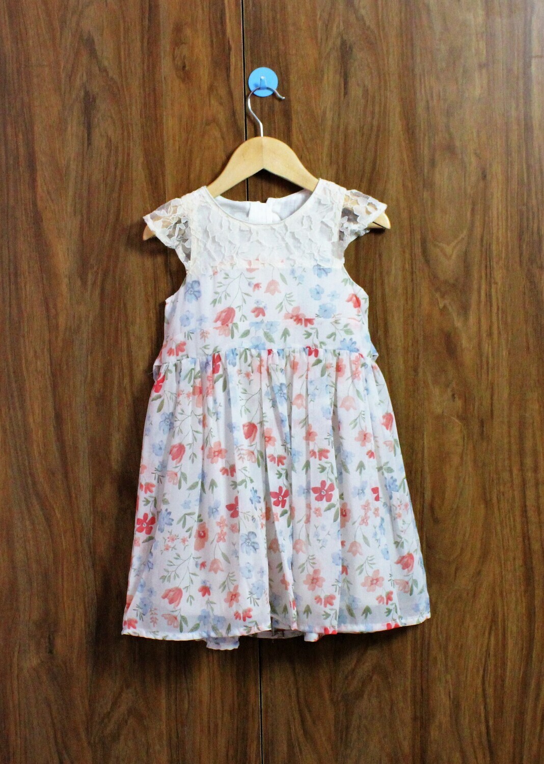 Chiffon with lined cotton(4 to 12 Yrs.)