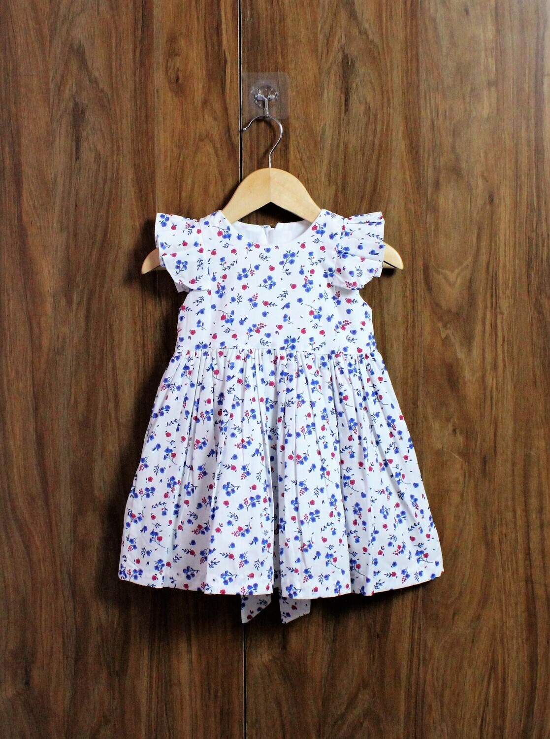 Pure cotton print frock(1 to 7-8 Yrs.)