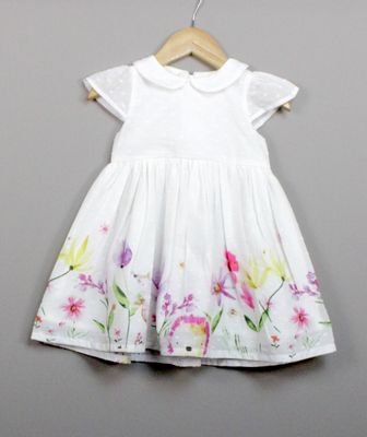 Cotton print frock(1 to 6 years)