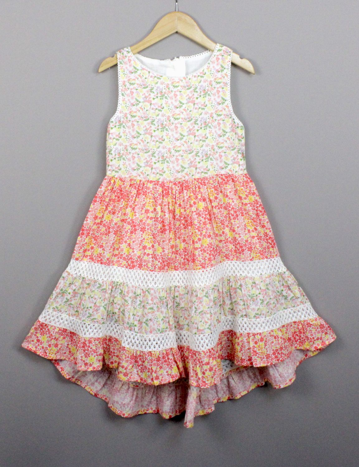 High Low long dress(4 to 12 yrs.)