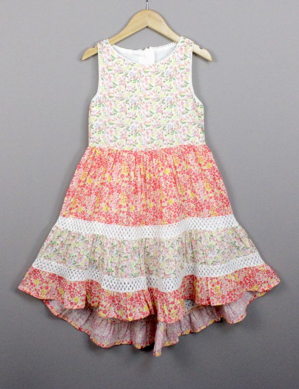 High Low long dress(4 to 12 yrs.)
