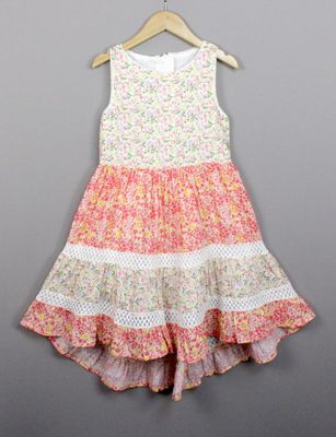 High Low long dress(4 to 12 yrs.)