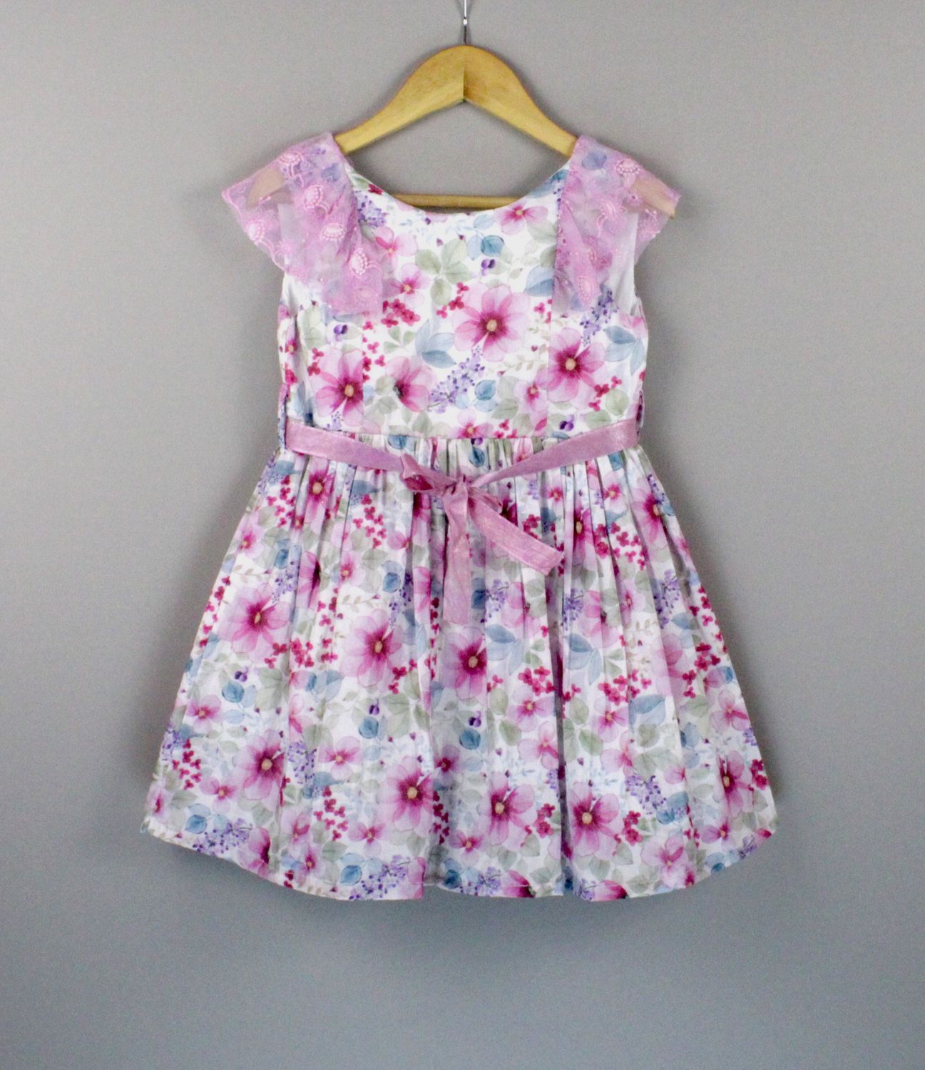 cotton frock(3-4 yr to 10-11 years)