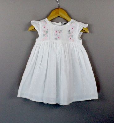 emb frock(6 months to 2-3 yrs)