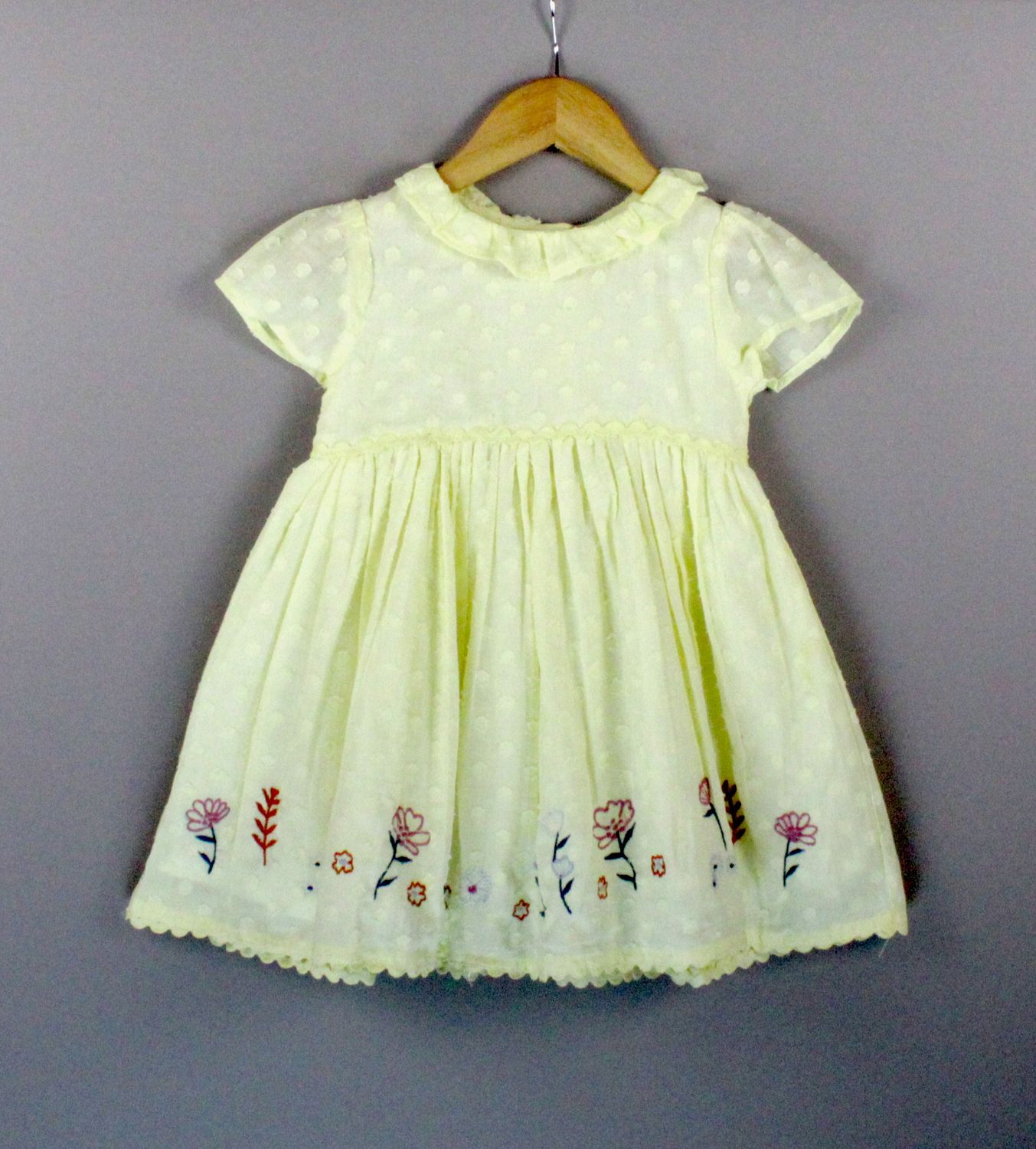 emb frock(1 to 6 yrs)