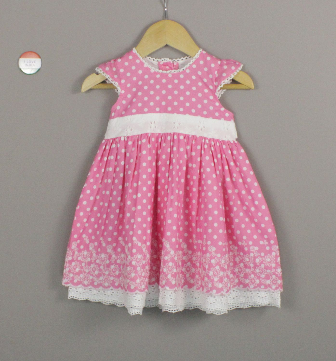 Cotton Embroidry frock