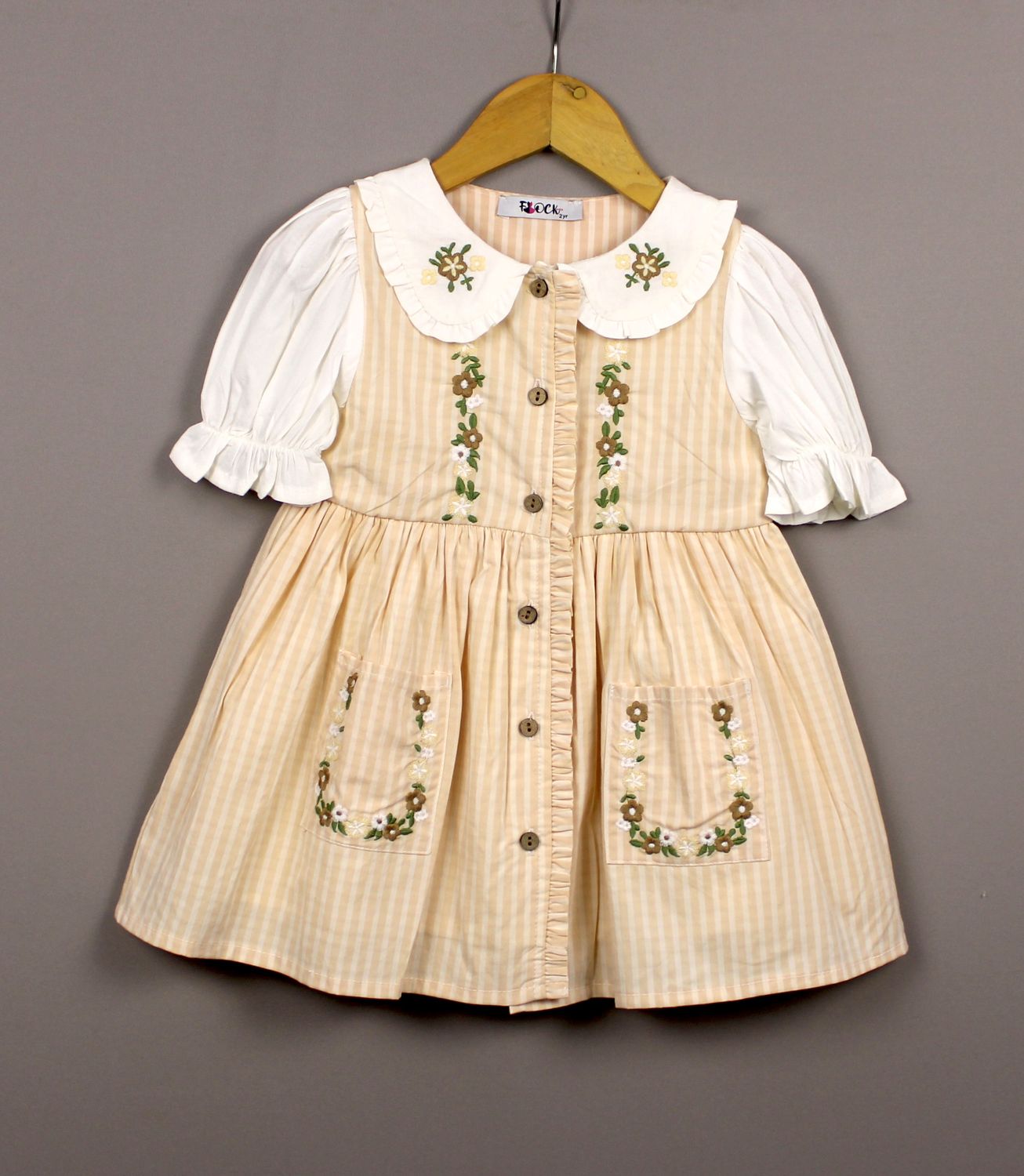 embrodiary frocks(1 to 5-6 yrs.)