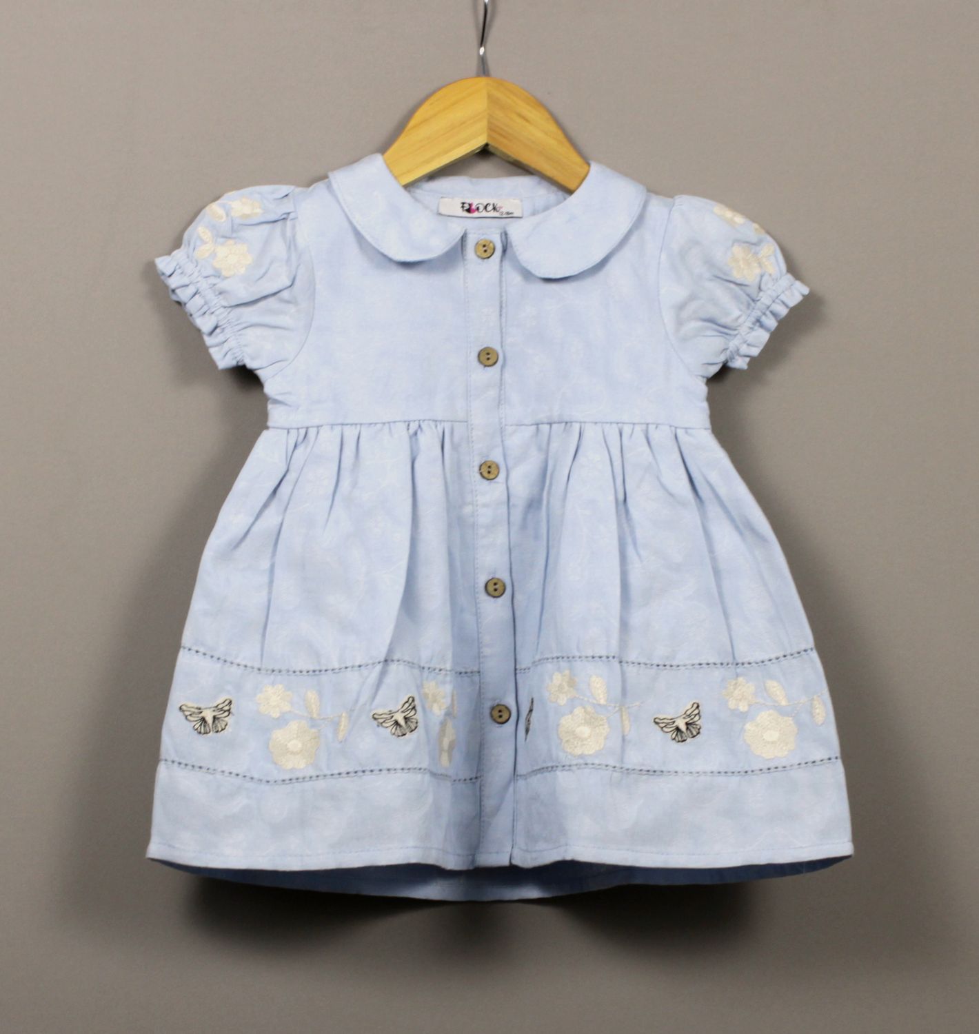 Emboridry dress(3 months to 3 years)