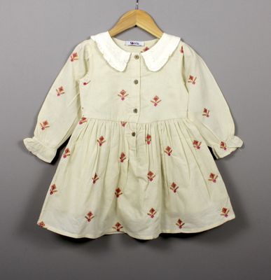 Emboridry dress(1 to 6-7 years)